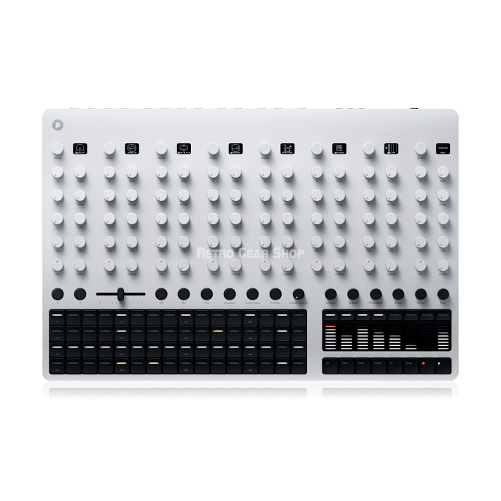 Polyend Drums Silver Analog / Digital Drum Machine Pre-order
