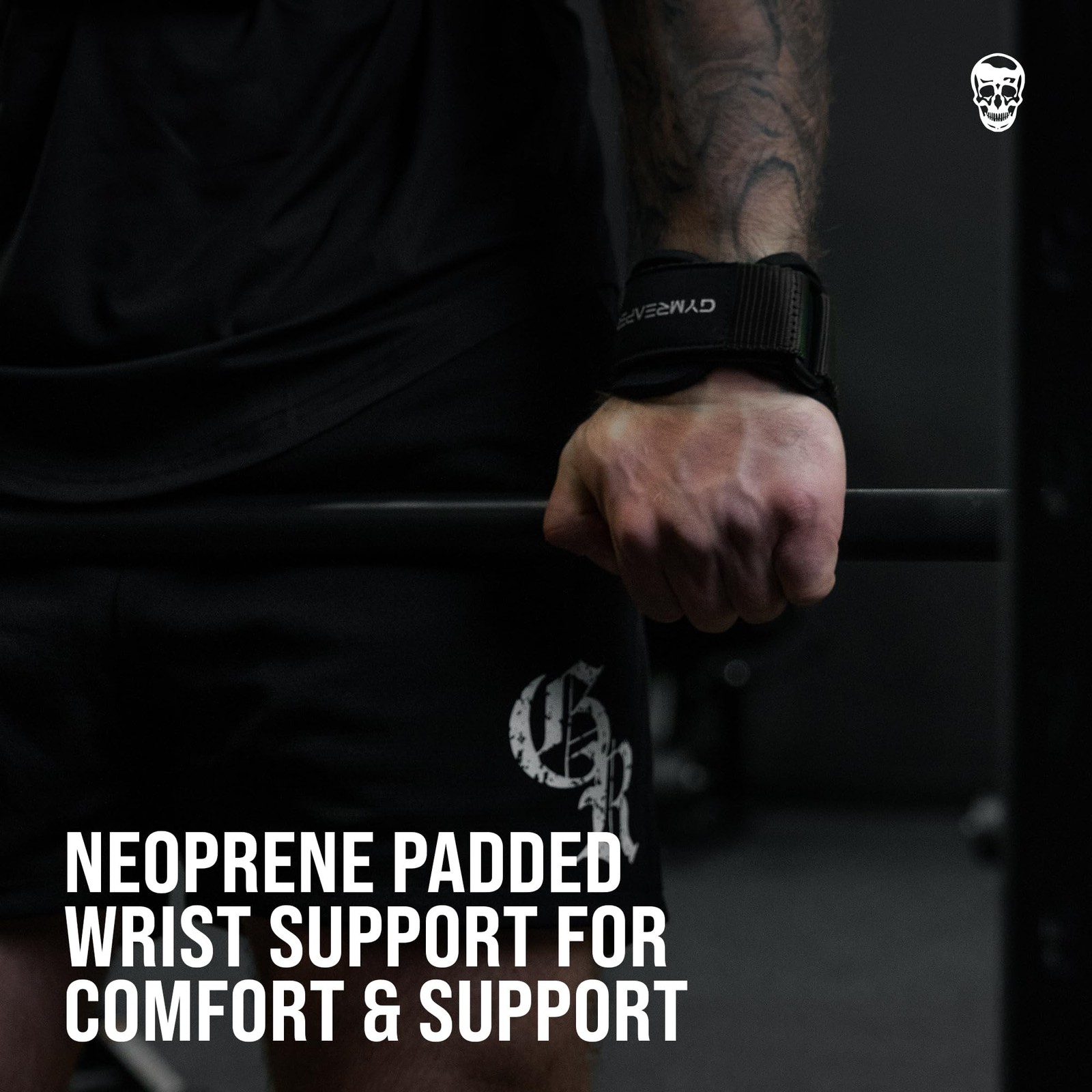 Weight Lifting Grips (Pair) for Heavy Powerlifting, Deadlifts, Rows, Pull Ups...