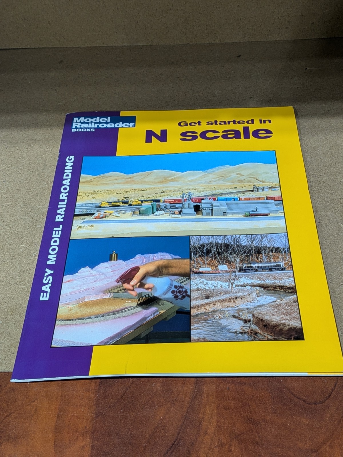 Kalmbach - #12414 - Model Railroader - Get Started In N Scale Book - NOS