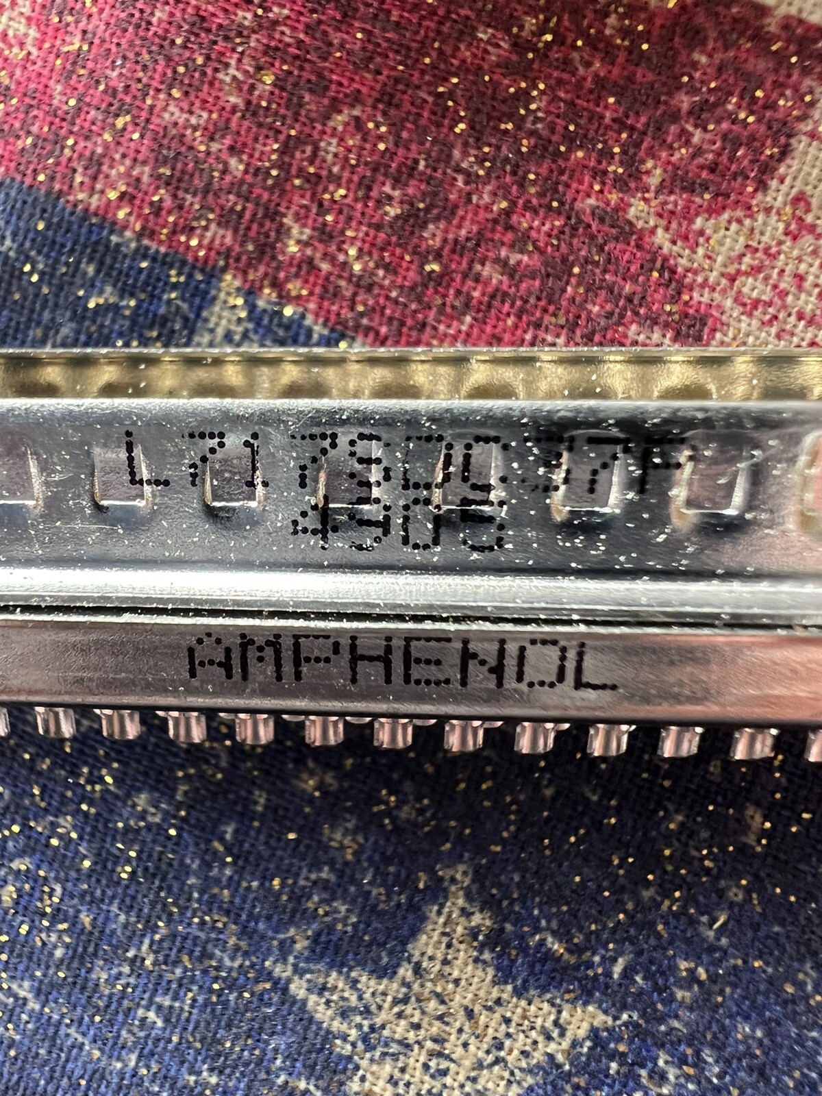 ** Quantity 2 ** AMPHENOL L717SDC37P 37P 37 pin male