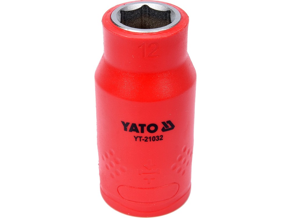 Yato socket wrench insert fully insulated 12 mm 1/2" hexagonal VDE 1000 YT-21032