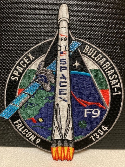 BUGARIASAT  Falcon 9  SPACE X Mission Patch