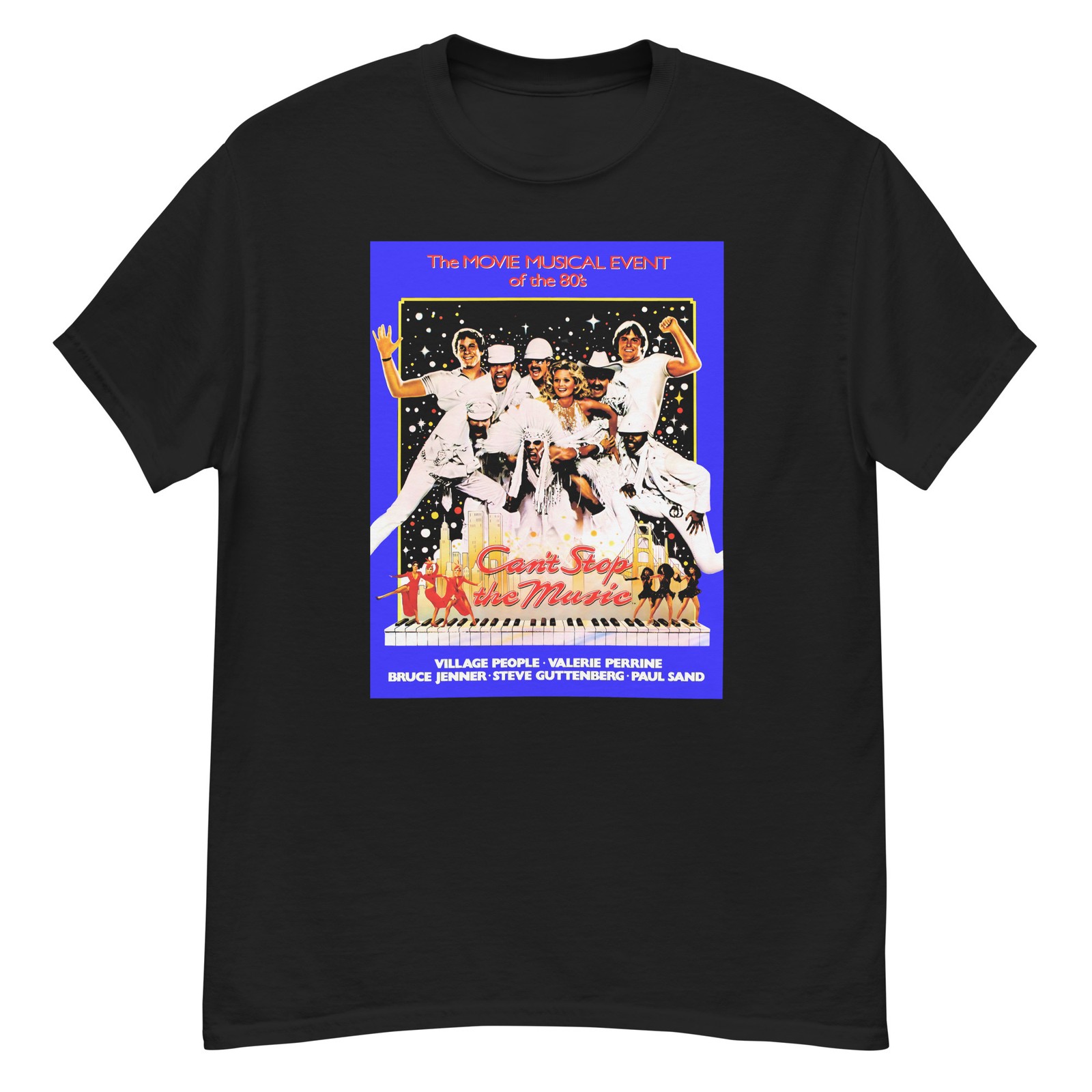 Can’t Stop the Music cult film fan art t-shirt