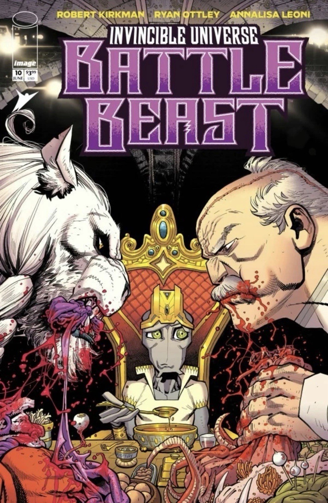 Invincible Universe Battle Beast #10 CVR A Ryan Ottley 2026 Image