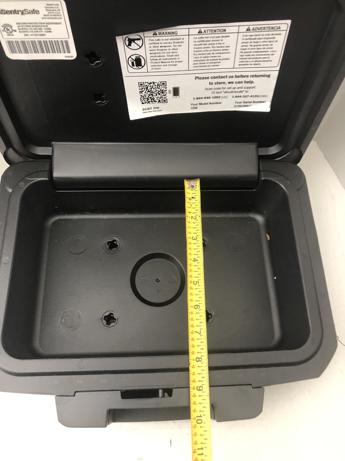 SentrySafe Record Protection Equipment. Document Safe. Keys Included.