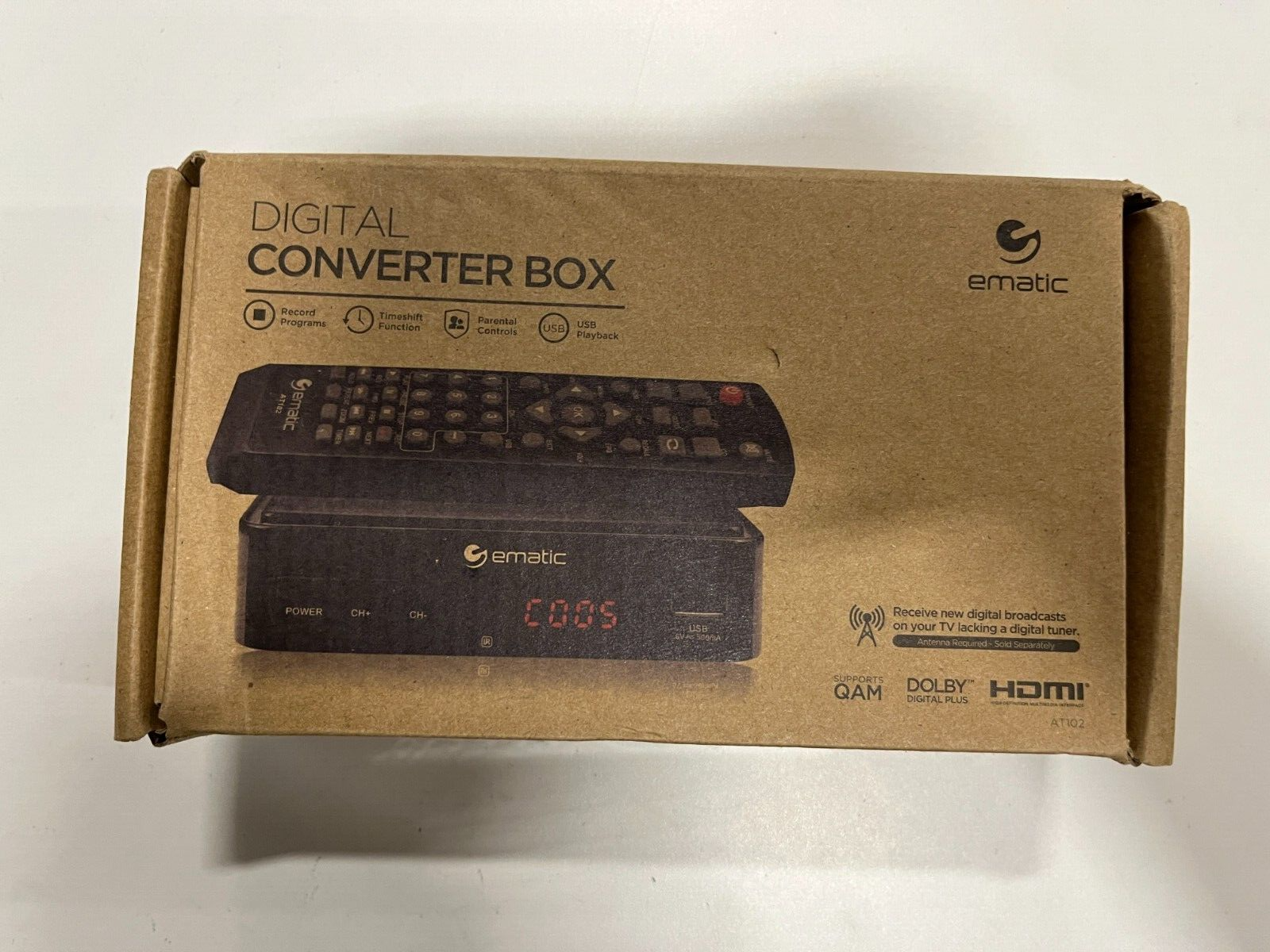 Ematic Digital Converter Box AT102