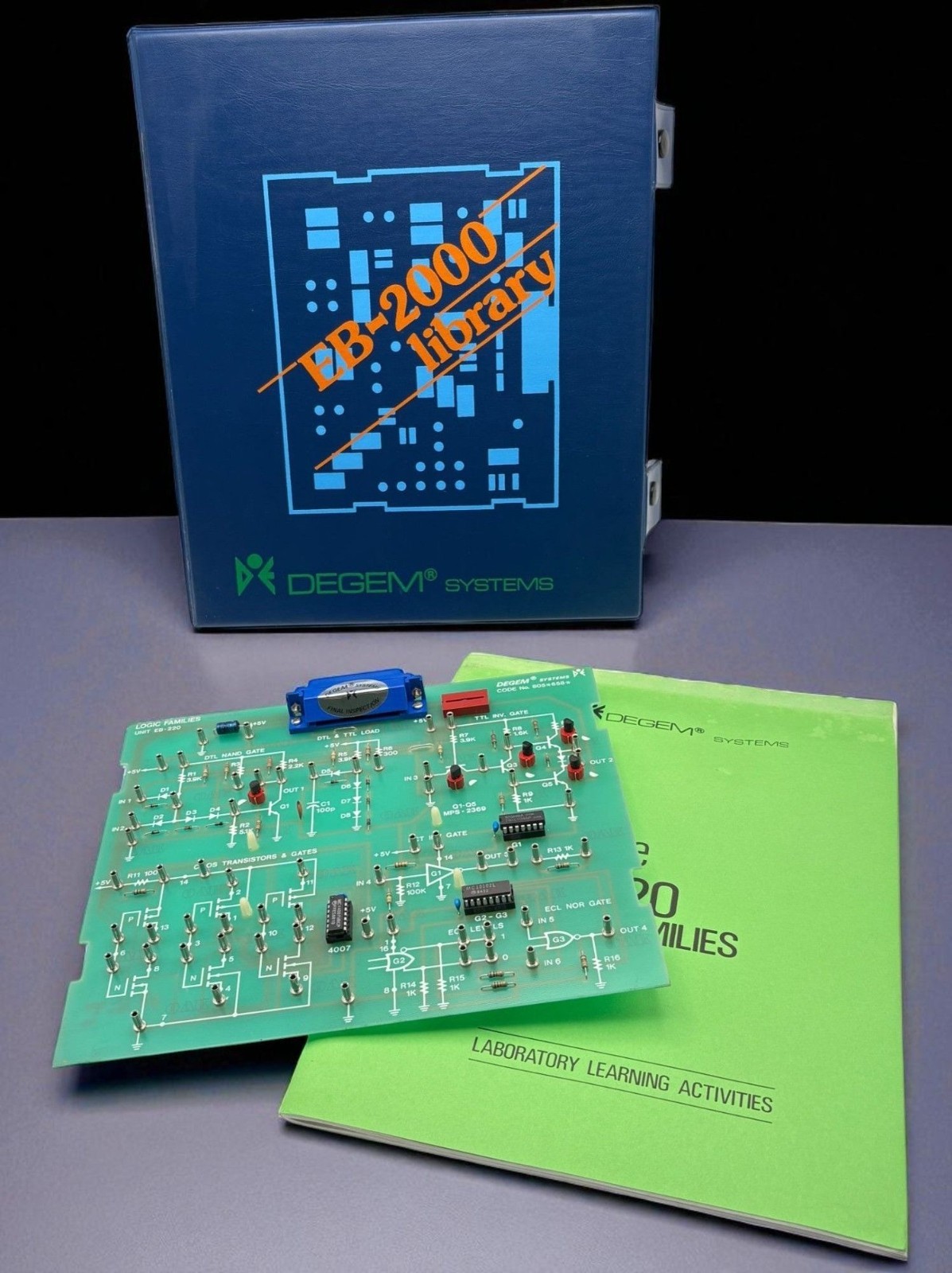 Degem Systems EB-2000 Library Course EB-220 Logic Families Training Module