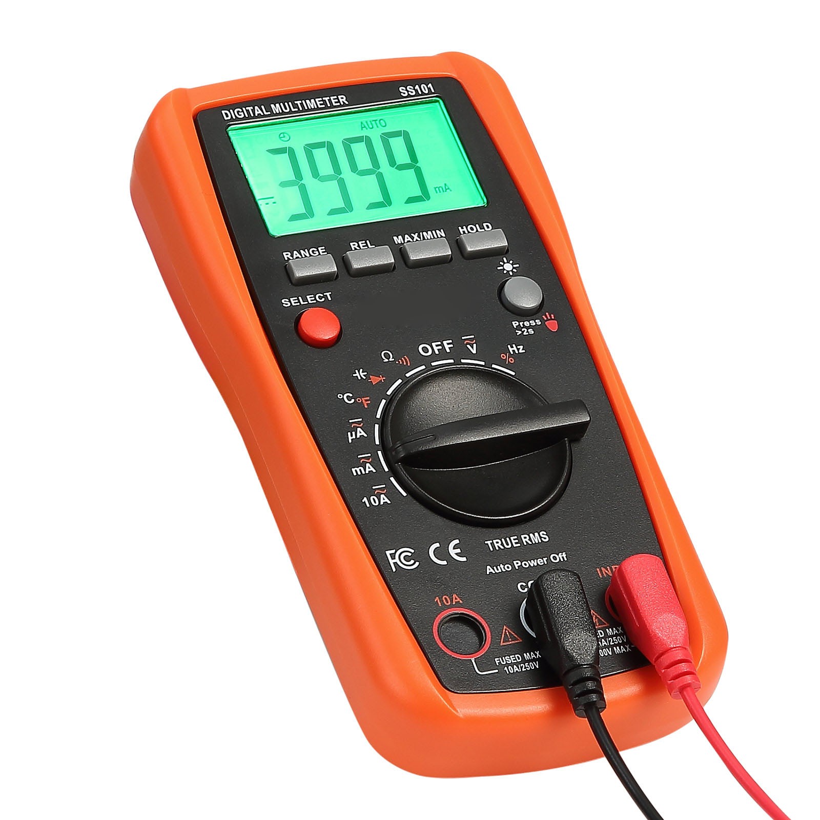 Uimoso Digital Multimeter 4000 Counts Auto-Ranging TRMS Voltage Tester