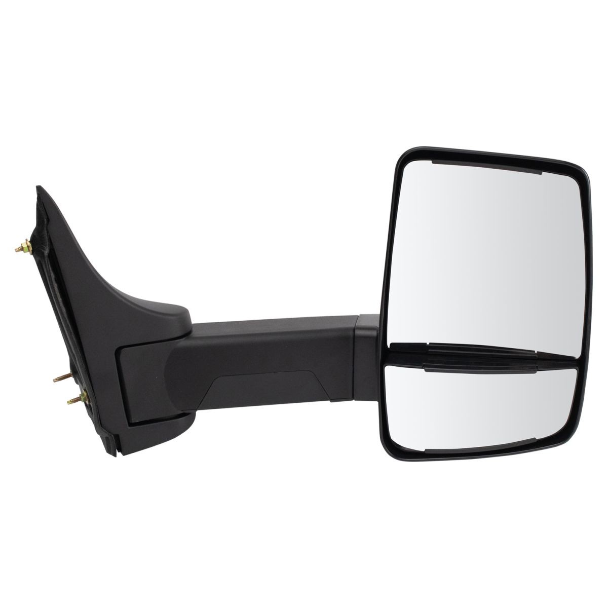 Tow Mirror Manual Textured Black Passenger RH for GM Cutaway Van Box Truck