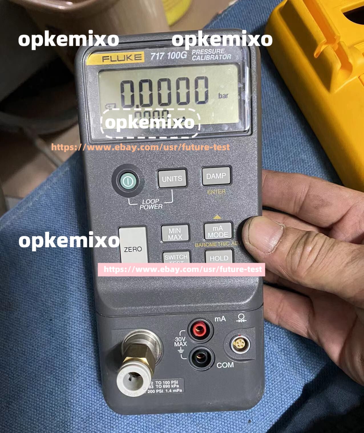 Fluke 717 100G Pressure Calibrator without accessories/j