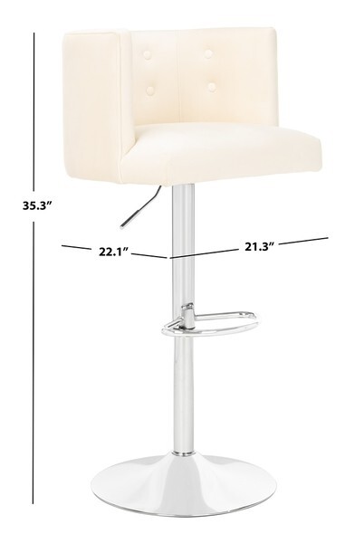 Safavieh Zayna Adjustable Barstool, Reduced Price 2172723553 SFV4709B