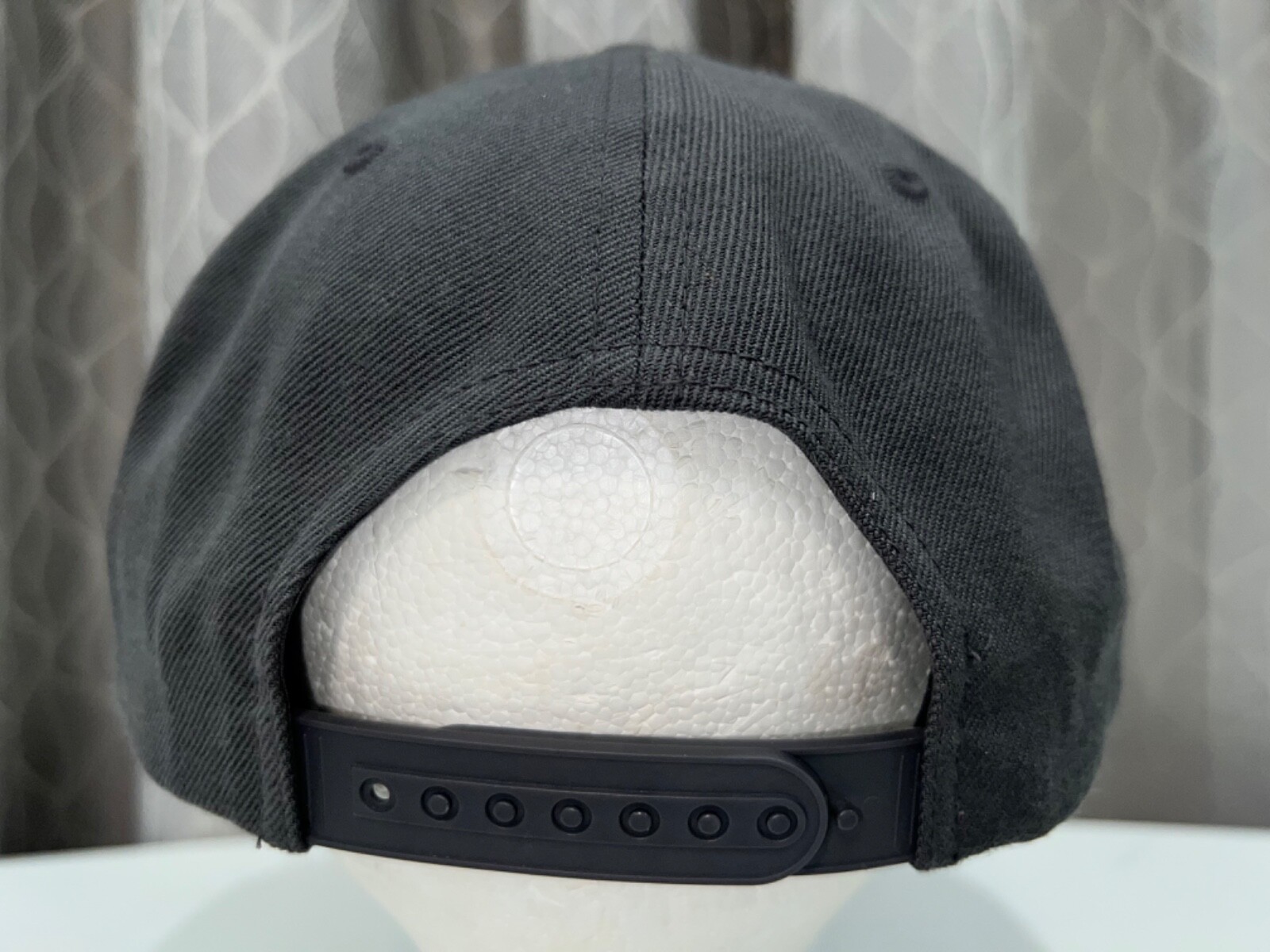Gray with White Embroidered Bee on Hat Cap Snapback Stevie Monce Yupoon EUC