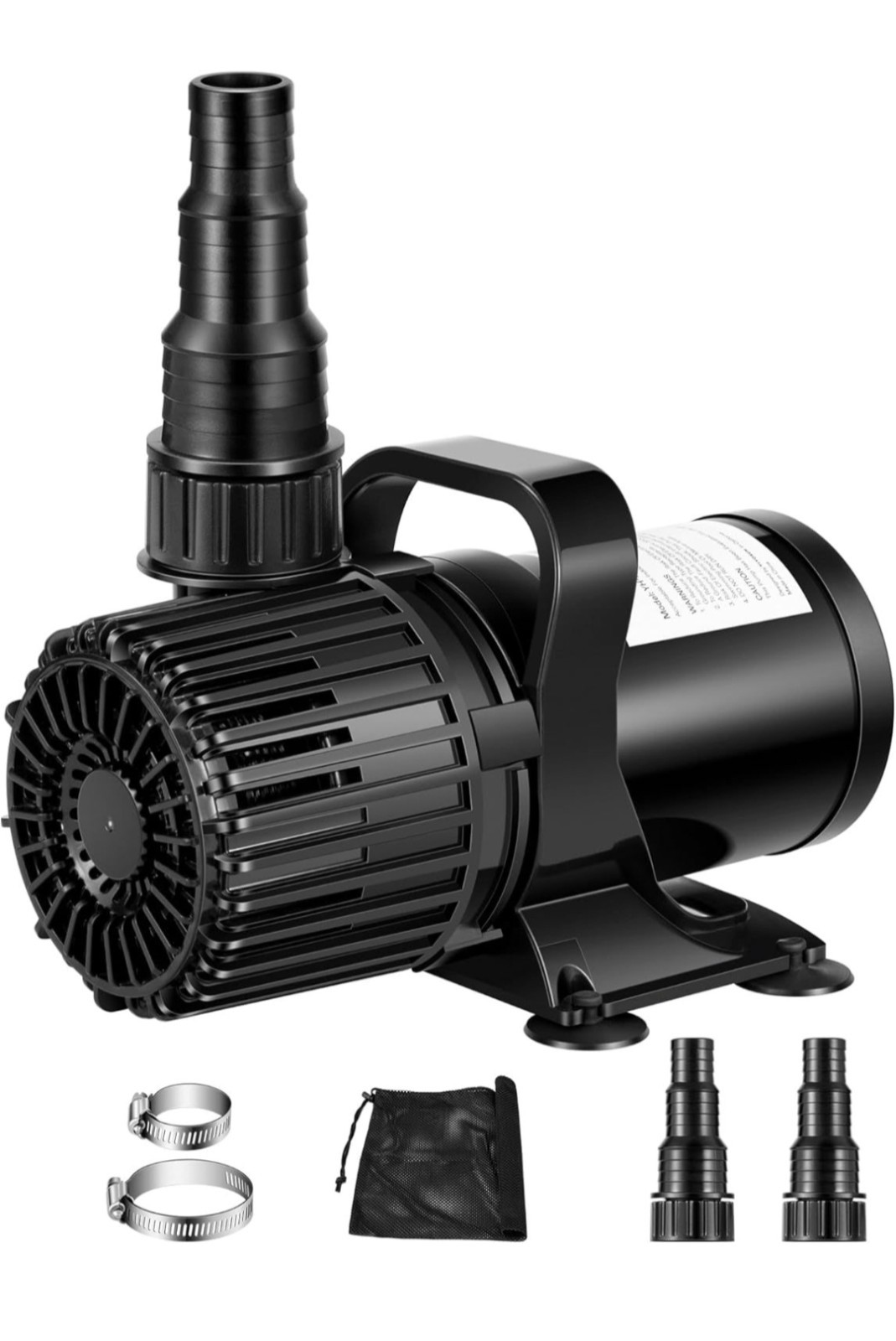 VIVOSUN 1600 GPH Submersible Water Pump,100W Pond Pump 13.7FT,Ultra Quiet