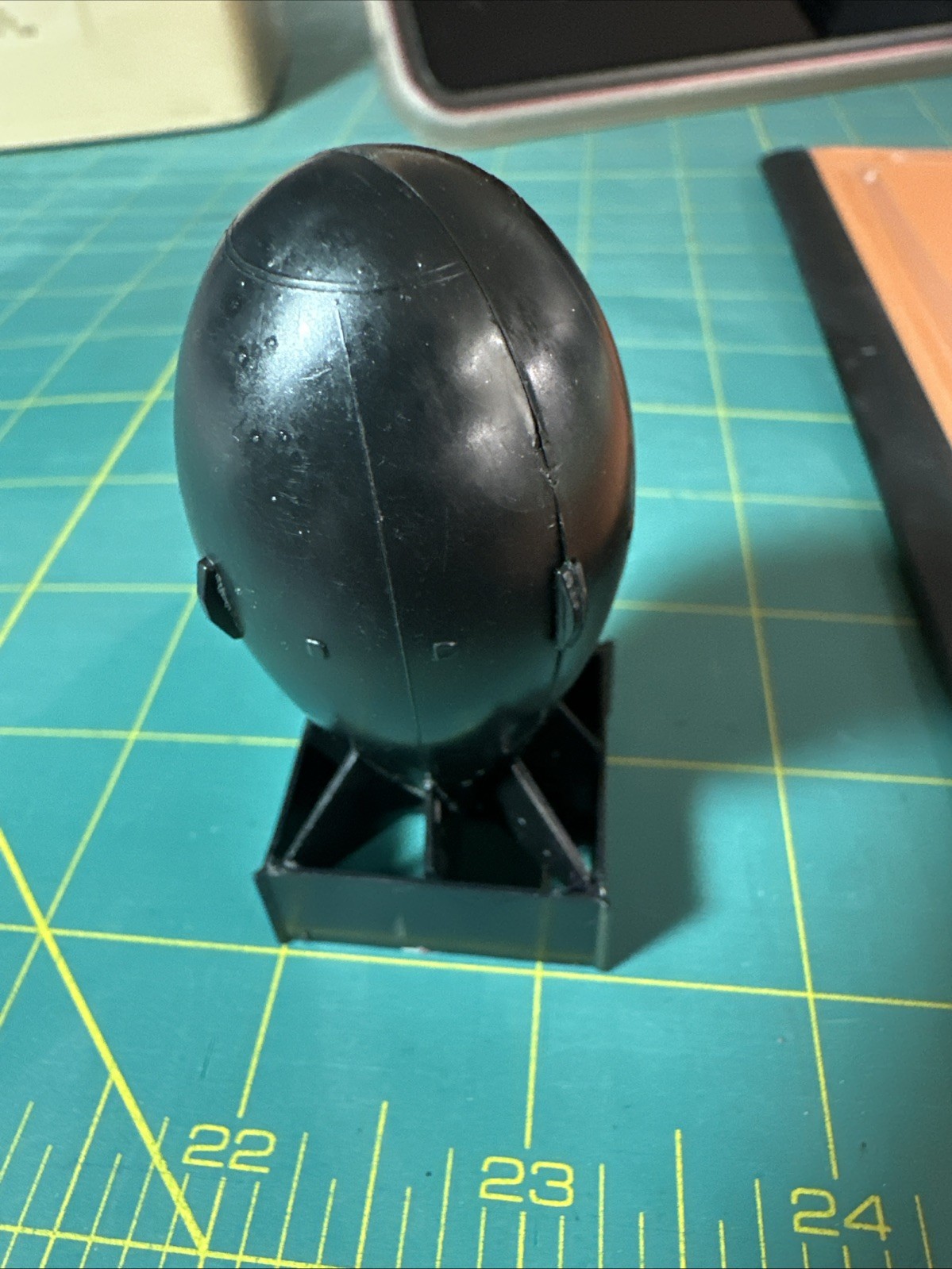 Fat Man MK-3 Atom Bomb Model - 3D Printed 1/24 Scale -