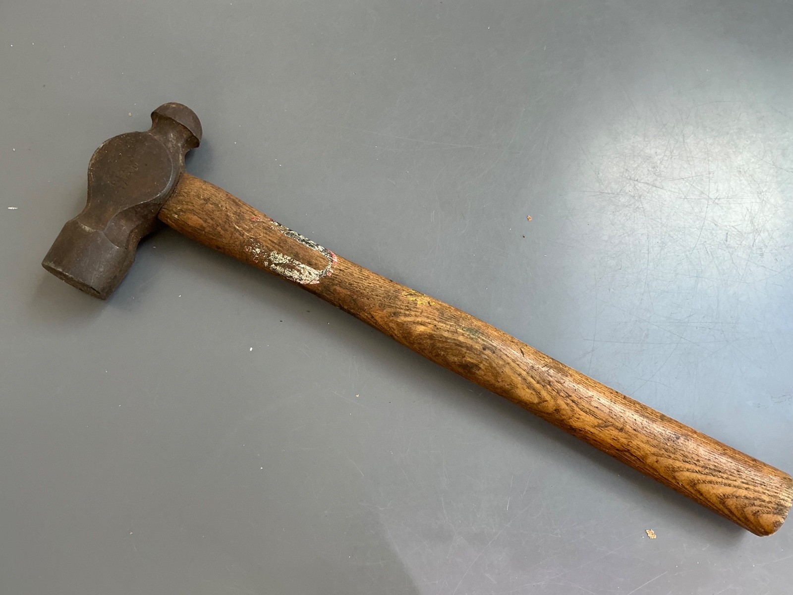Vintage Brades 1773 Ball Pein Hammer 1.1/2lb with remains of makers name label