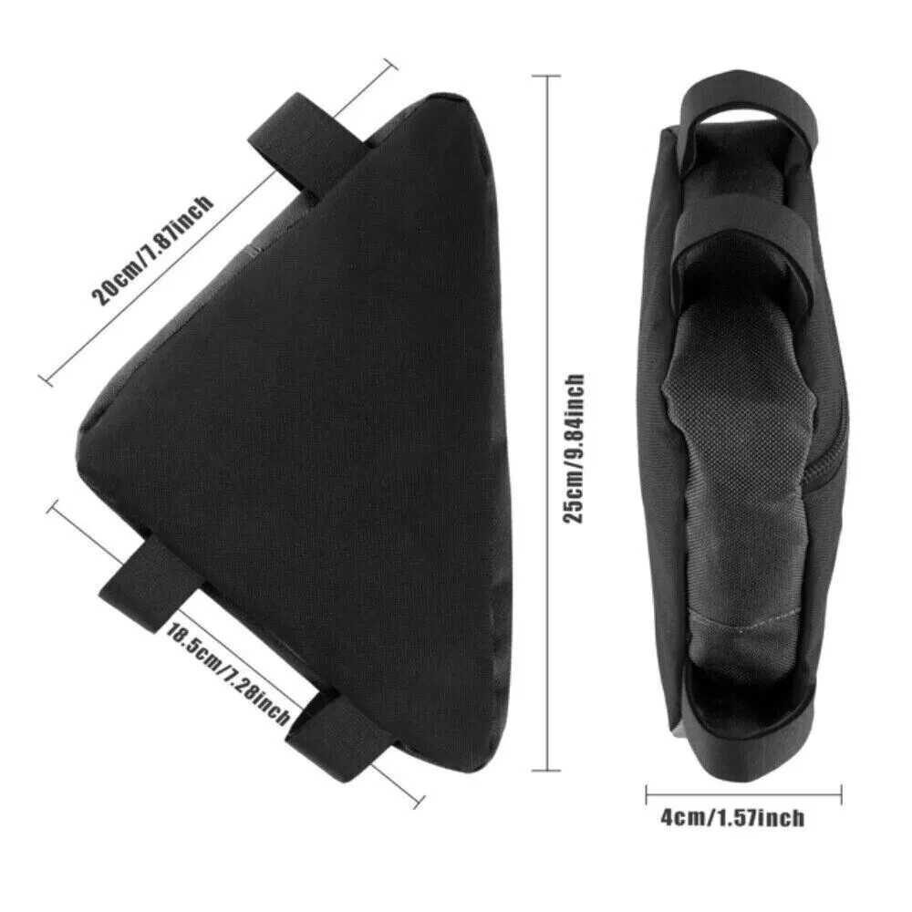 Bicycle Frame Bag Bike Waterproof Bag Triangle Top Tube Front Pouch Saddle Bag