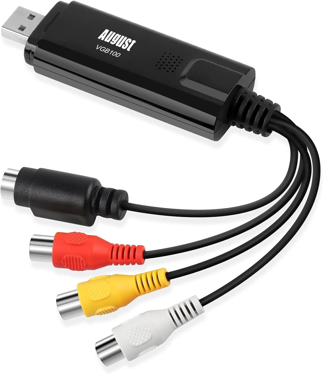 Digitize VHS Tapes Effortlessly – USB 2.0 Video Capture Device for Windows