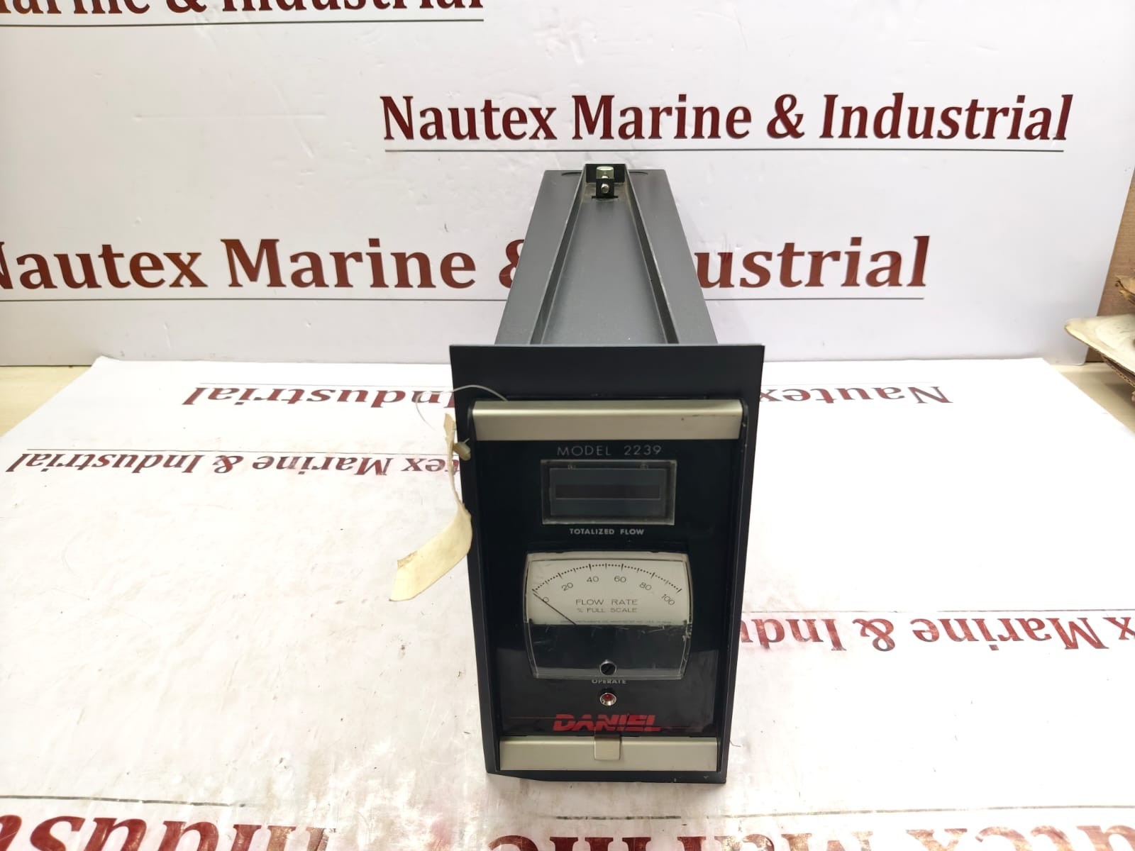 Daniel 2239 Flow Rate Totalizer Indicator Panel - S/N H7048 - SURPLUS TESTED