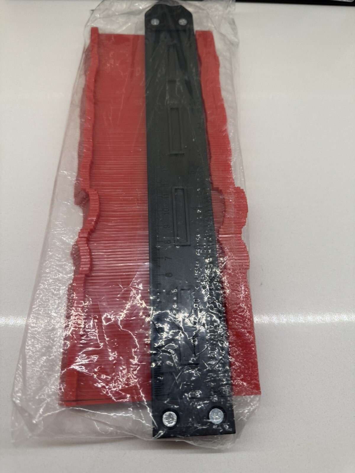 DIY PRO GAUGE Profile Measuring Tool Shape Plastic Ruler 10 Inch
