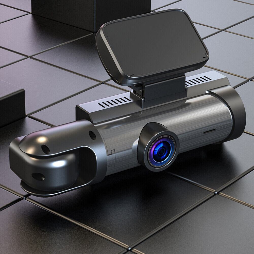 Dual Lens Car Dash Cam DVR Driving Recorder Front Inside Camera 1440P G-sensor
