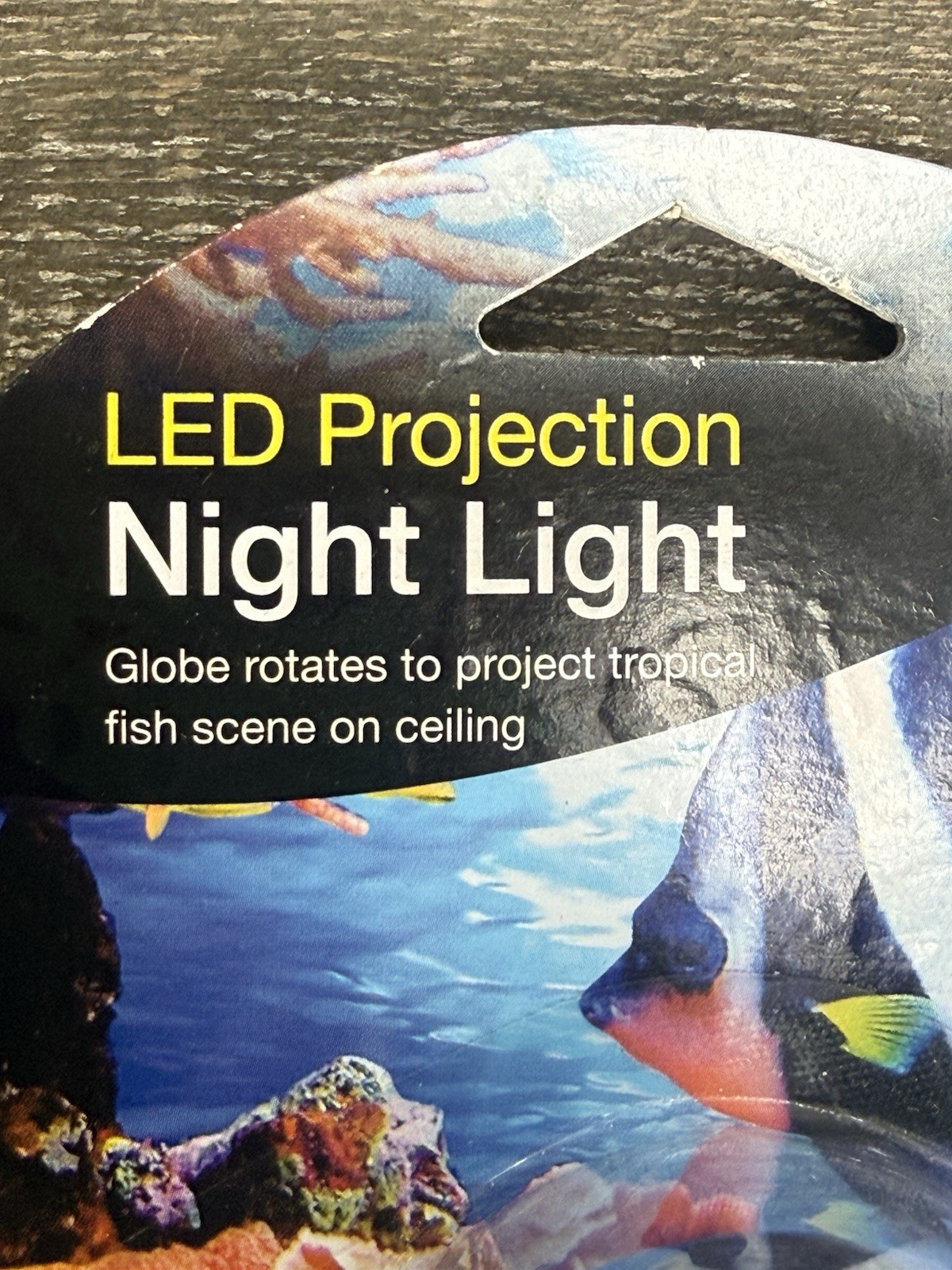 NEW SEALED Jasco Projectables 11296 LED Projection Night Light Tropical Fish