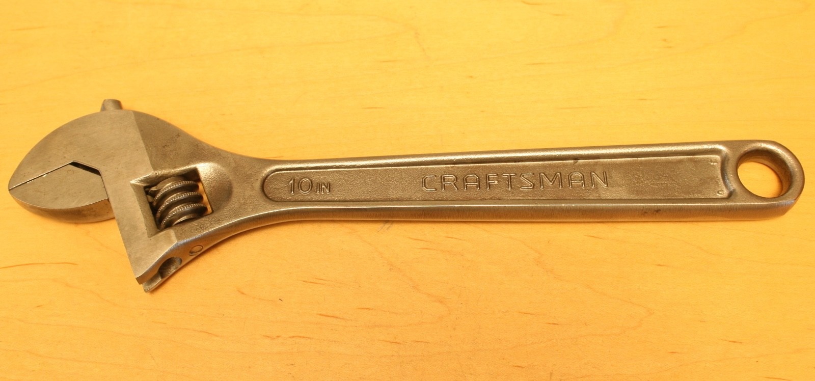 Vintage Craftsman 9_44604 10IN (250MM) Adjustable Wrench, Clean, Good Condition