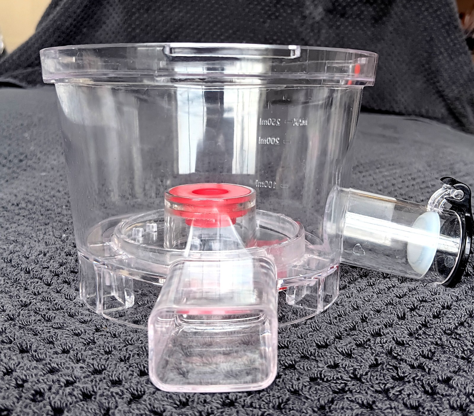 Omega Cold Press Juicer JC300 Extractor Bowl Replacement Clear Plastic