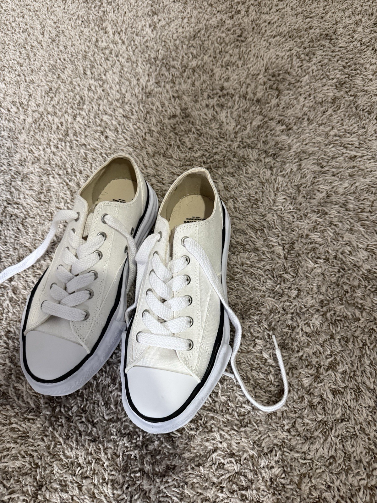 maison mihara yasuhiro sneakers ( no box!)