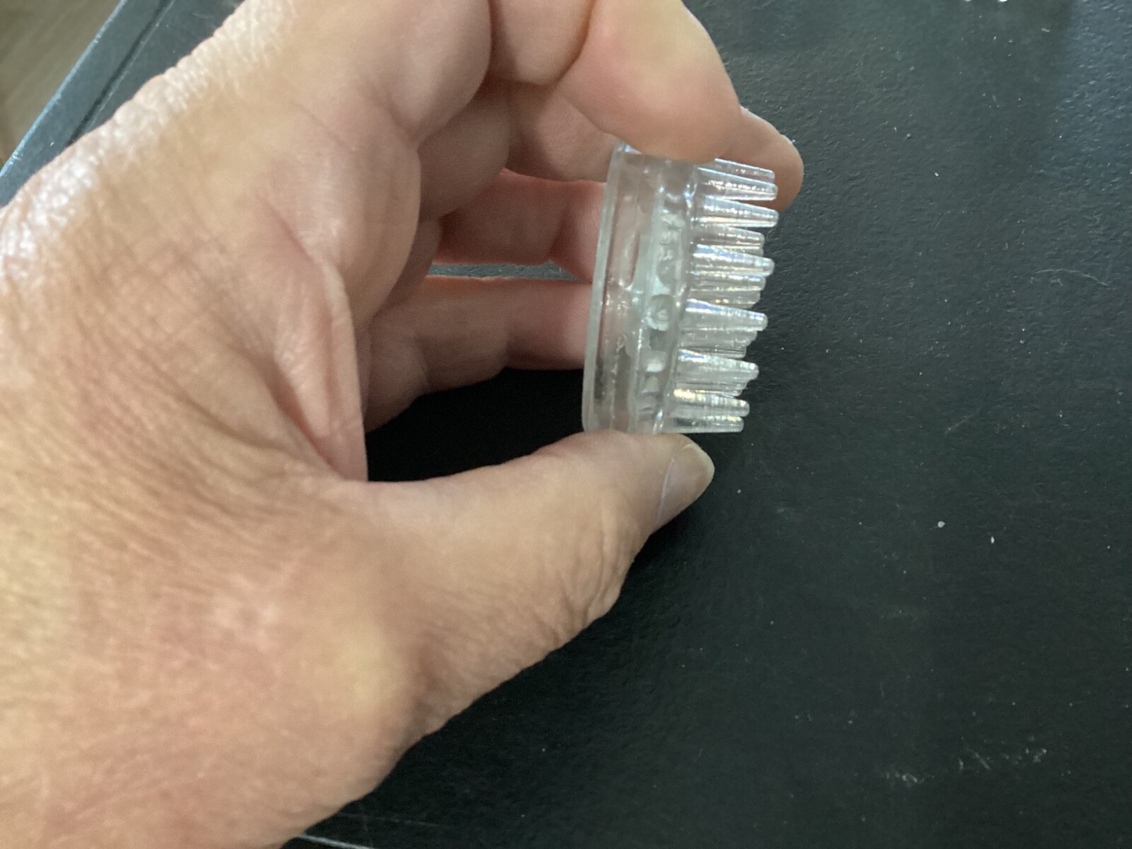 (4) Plastic Furniture Leg Cups for Use on Carpet