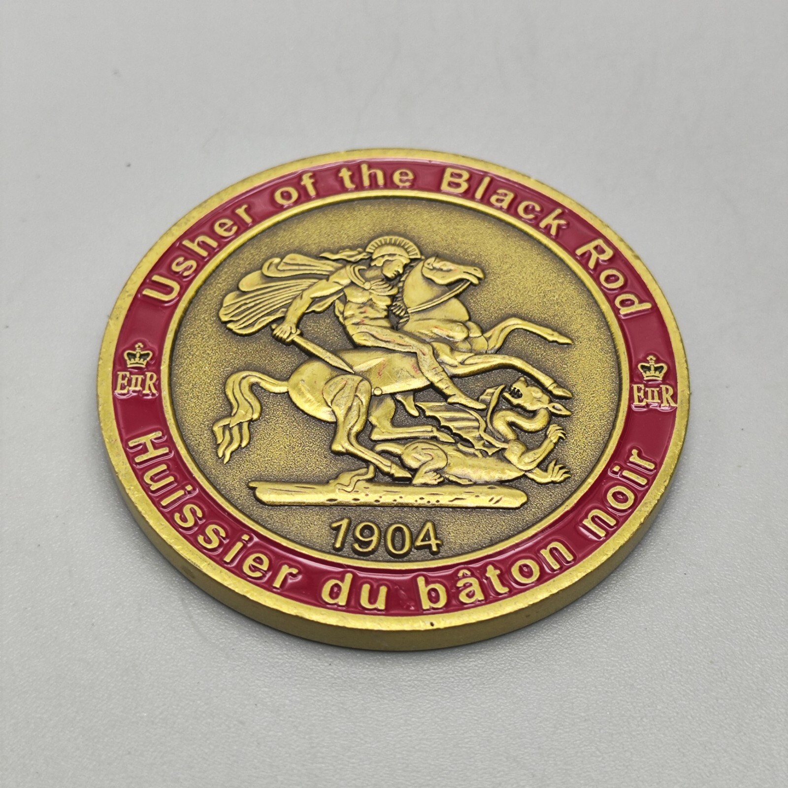 Senate of Canada Usher of the Biack Rod Challenge Coin