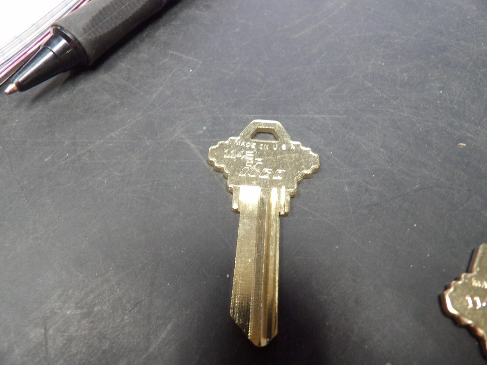 KABA ILCO 1145L, Brass, Schlage Blank Key, 10PK, (C)