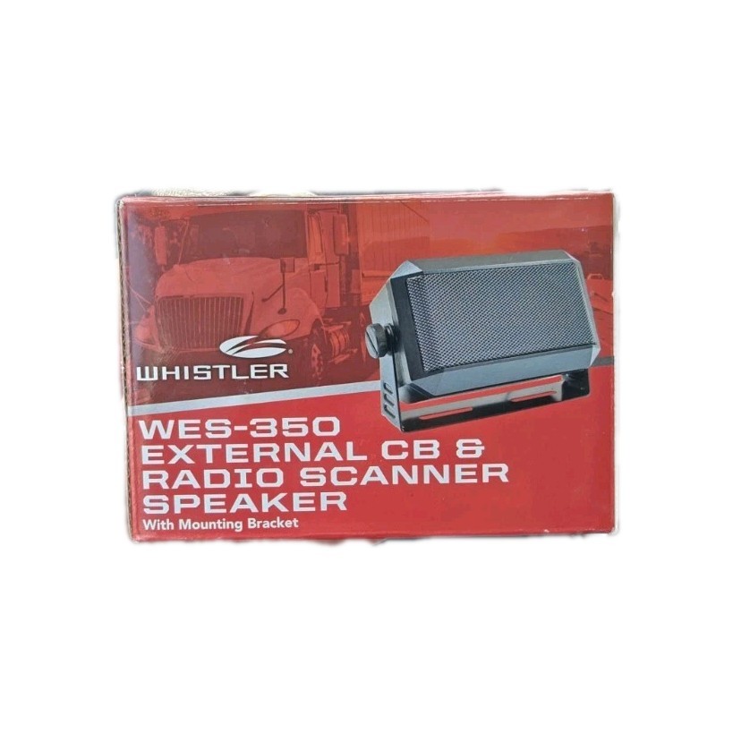 Whistler WES-350 External CB & Radio Scanner Speaker NEW Free Shipping