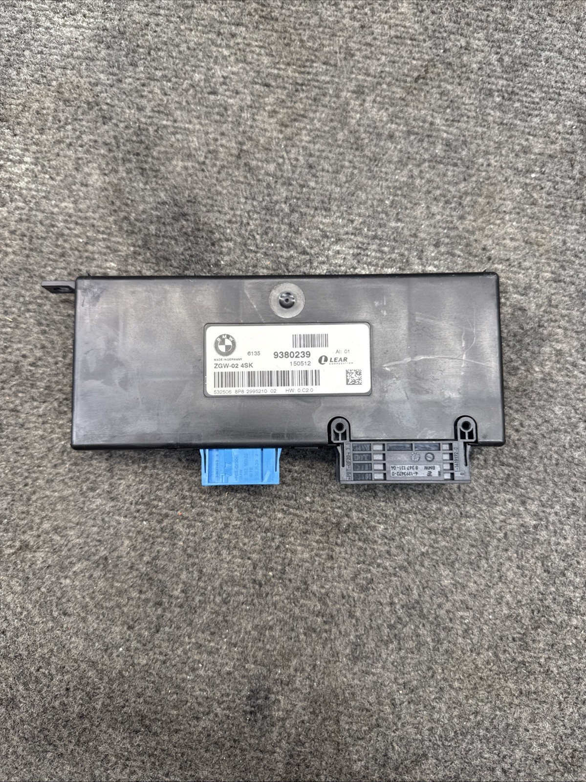 10-17 BMW 528I/535I Central Gateway Control Module OEM