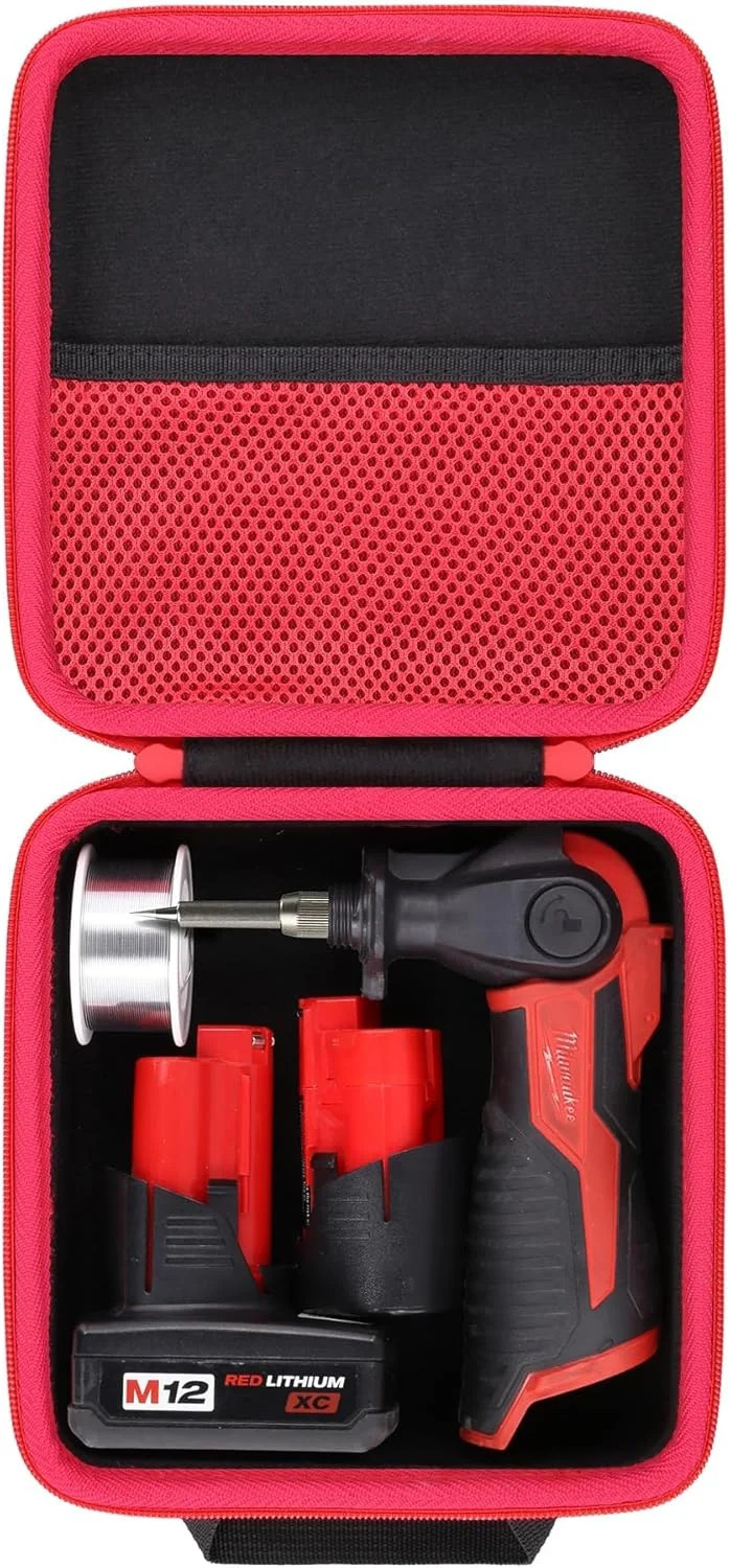 khanka for Milwaukee M12 Soldering Iron Stroage Case, Compatible with Milwaukee