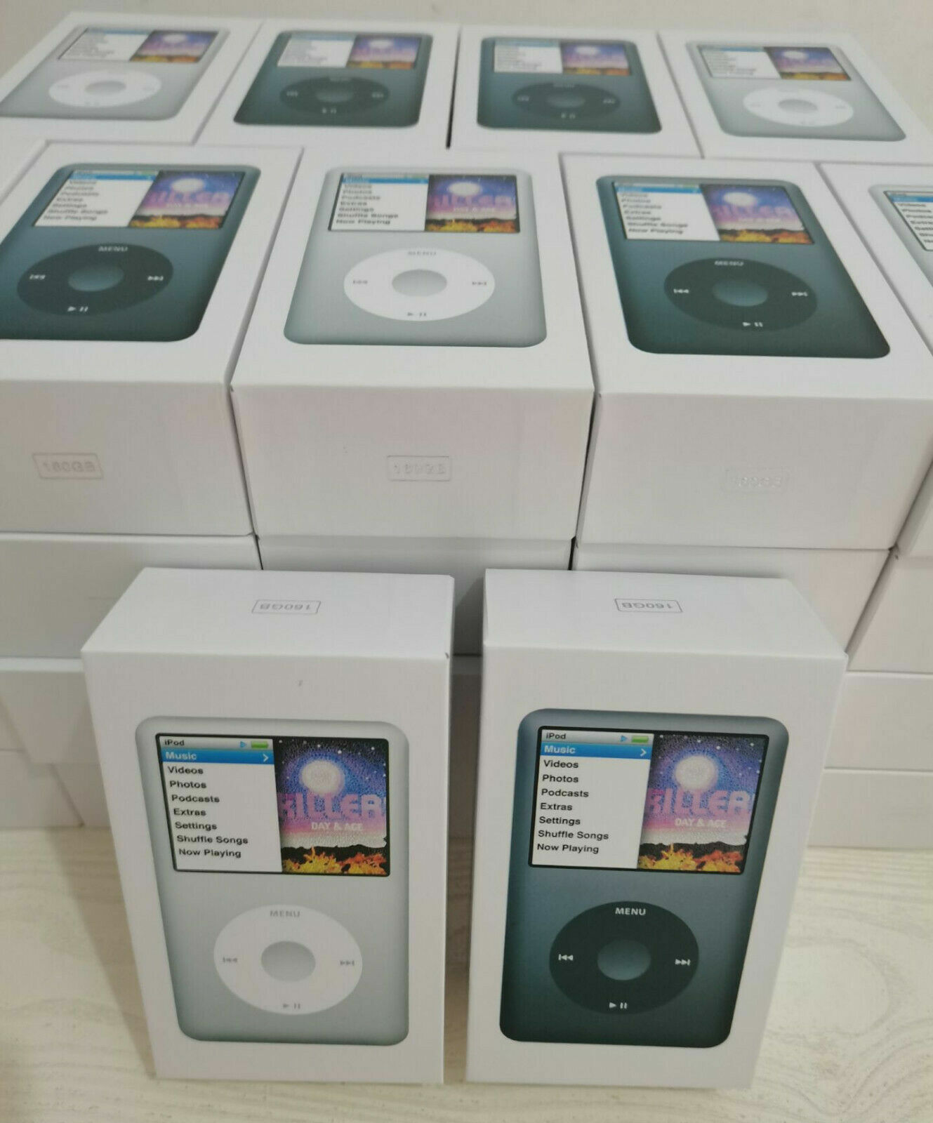NEW "Packaging Box Only" For iPod Classic 7th Generation 120/160/256 Black/White