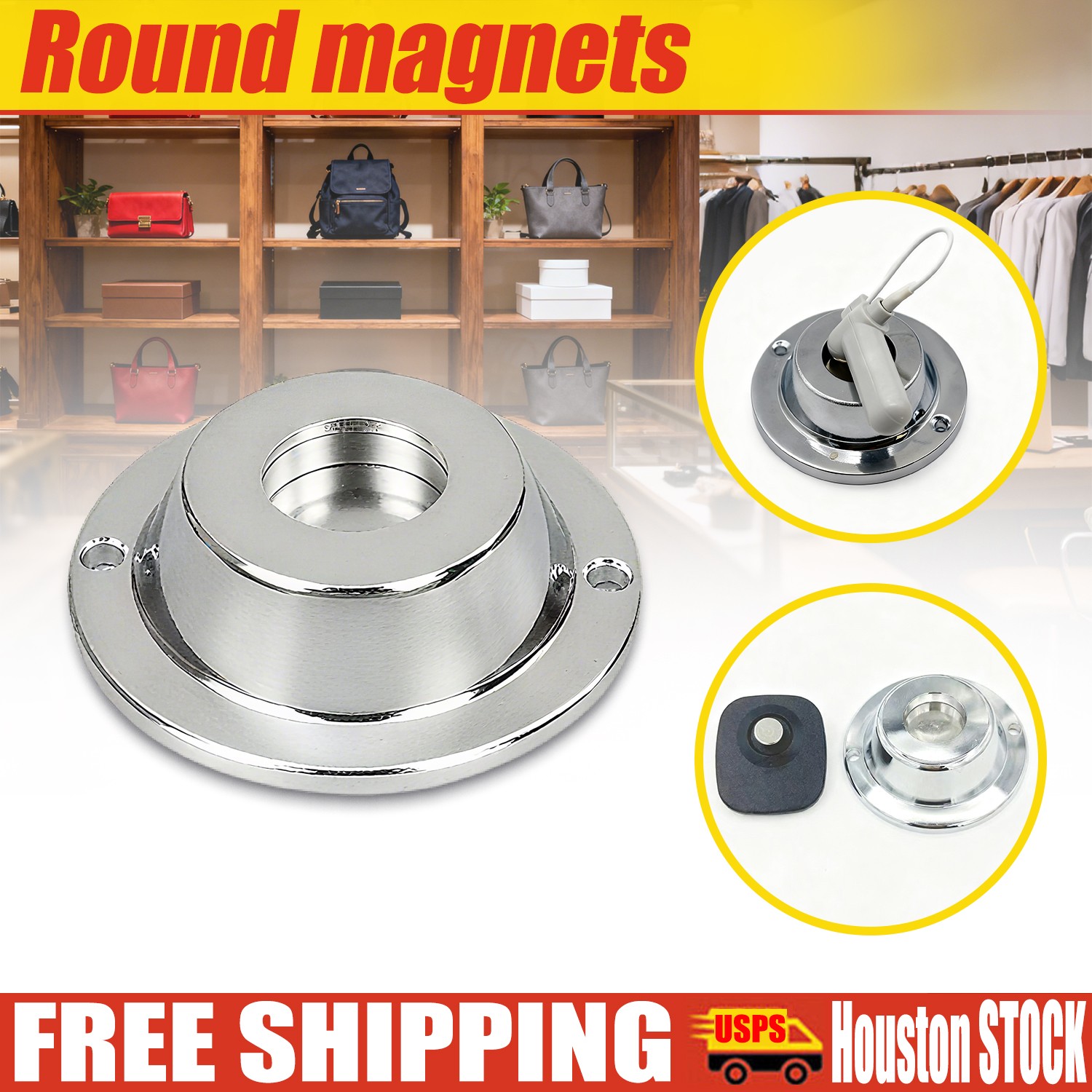 Alumina 5000GS Magnet Golf Magnet Strong-5000GS Remover Alarm Tools - Silver