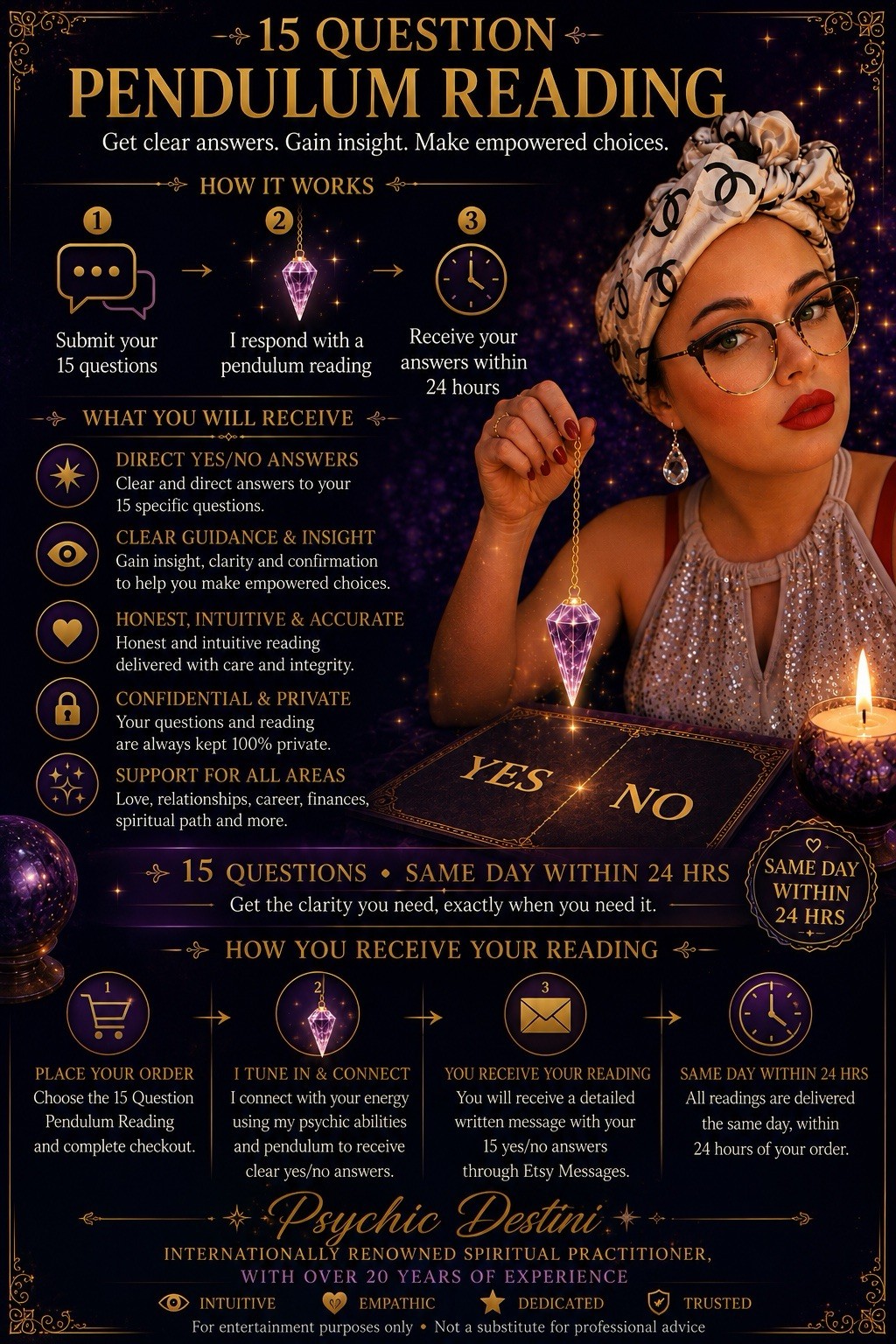 Yes Or No Pendulum Reading 15 Answer Predictions, Psychic Medium - 100% Accurate