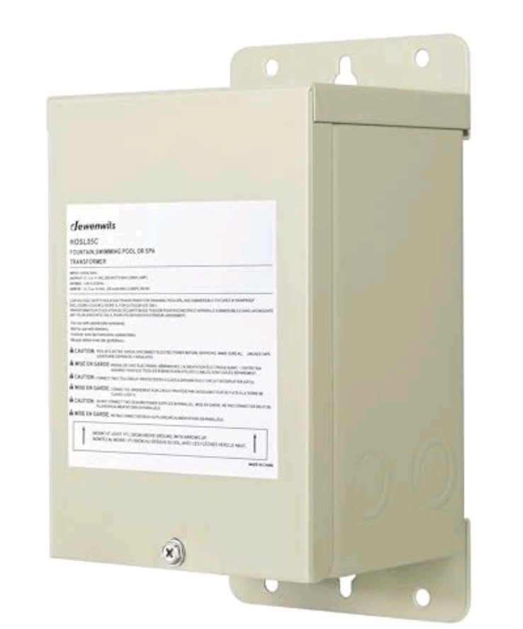 DEWENWILS 300W Low Voltage Pool Light Transformer 120V AC to 12V/13V/14V AC