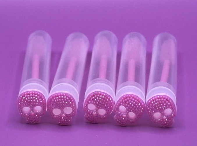 10 ct Mascara brushes, eyelash brushes, mascara wands with tube, lash spoolies