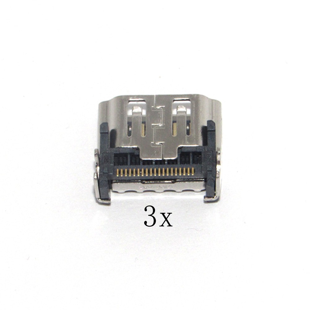 3 Pcs PS5 HDMI Port Socket Connector Replacement Part Playstation 5 Interface