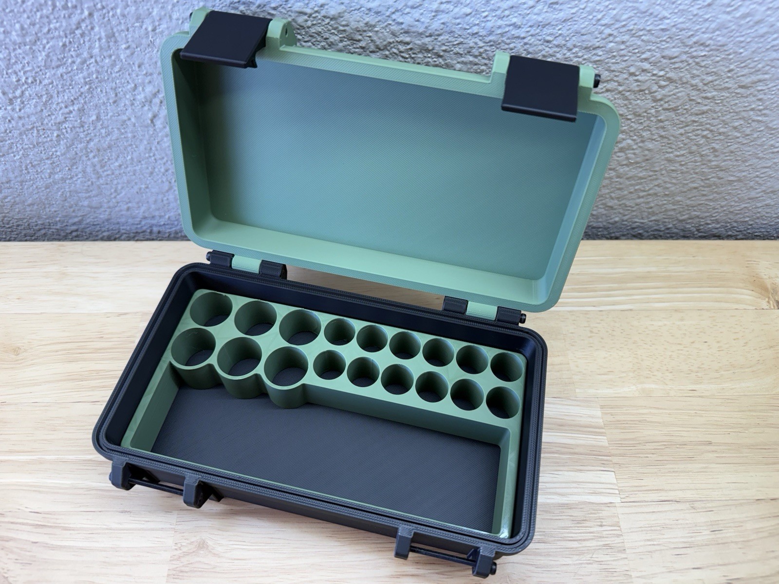Peptide Vial Storage Case 3ml, 10ml, Rugged Essential Oil 3d Printed