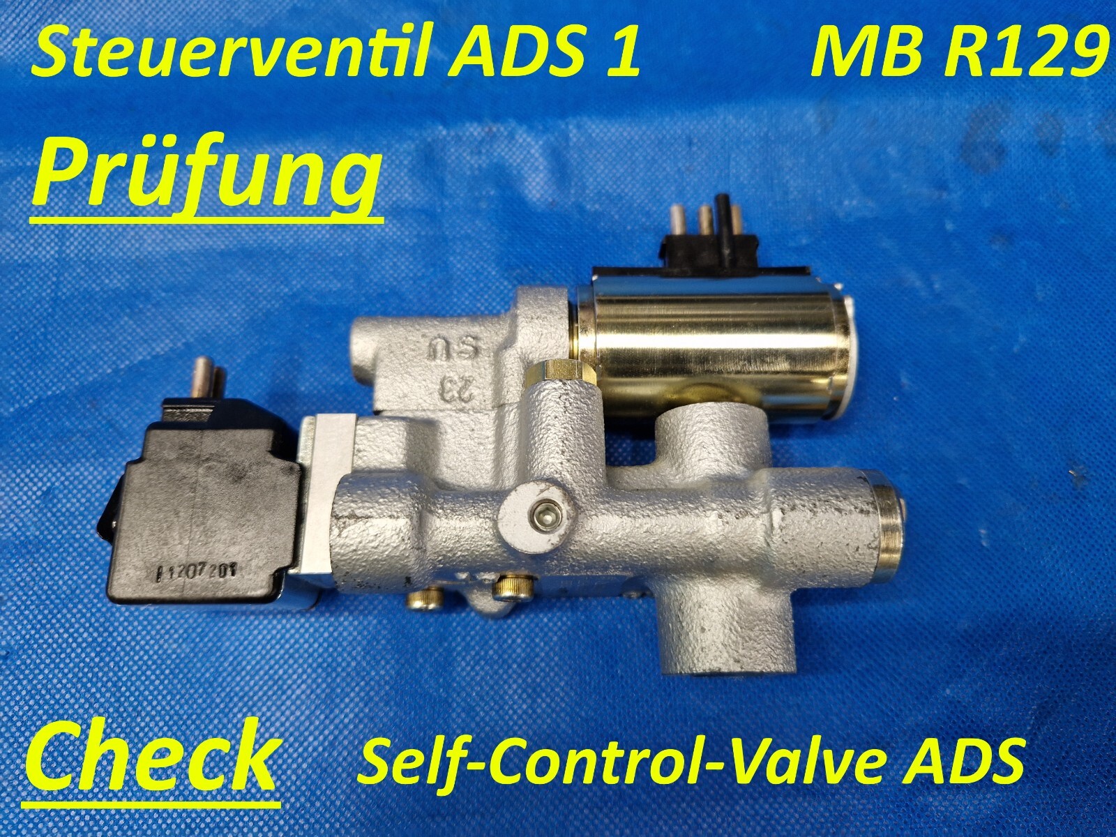 Control Valve Mercedes ADS 1293200058 Test Repair See Item Description