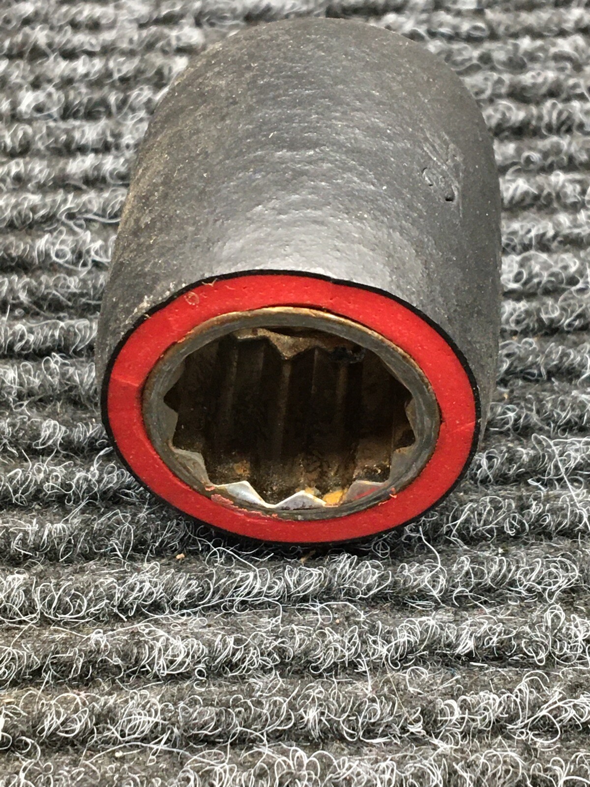 CEMENTEX 11/16" 1000V Insulated Socket, 1/2" Drive,12-pt