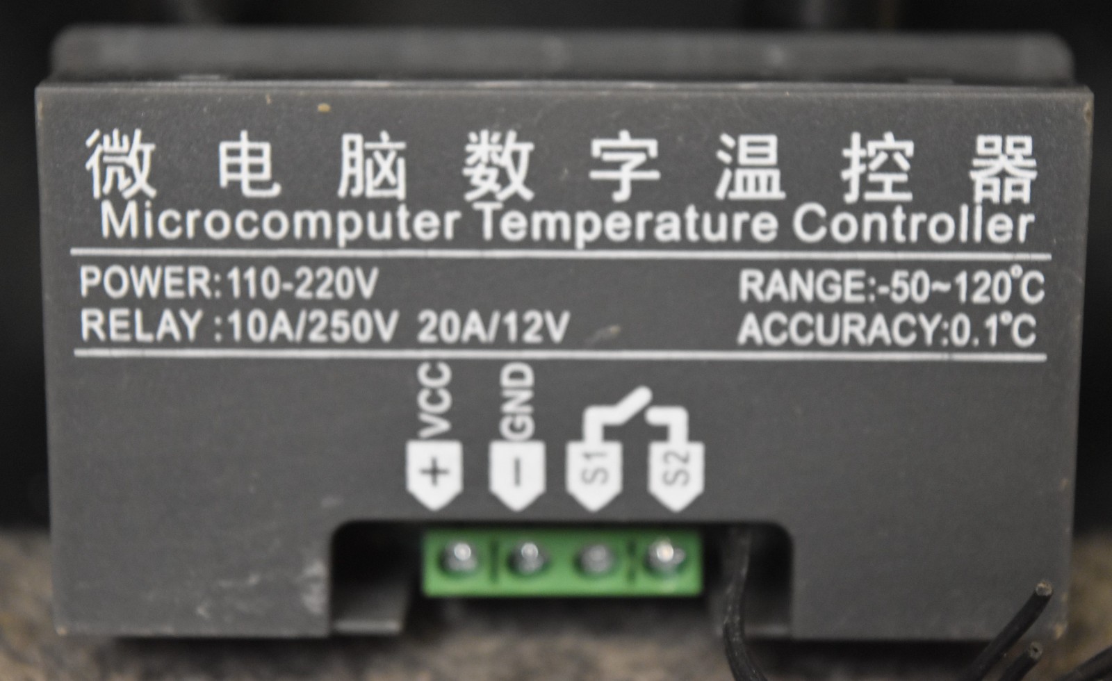 W-3230 20A AC110-220V Digital LED Temperature Controller Thermostat Switch