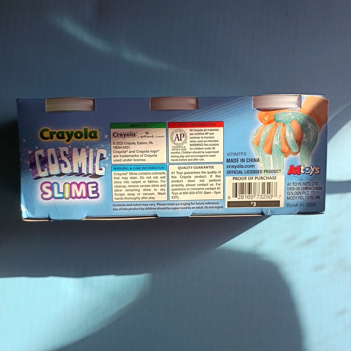 2025 Crayola Cosmic Dough - 3 Tubs Each
