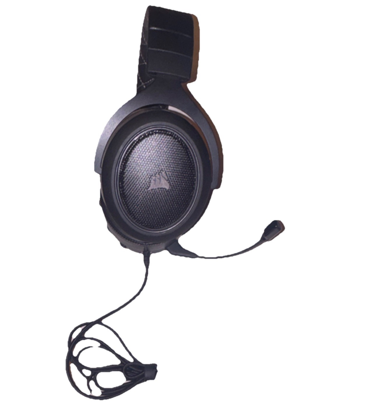 Corsair HS60 Pro Surround Black Wired Headset Boom Mic Mute Button