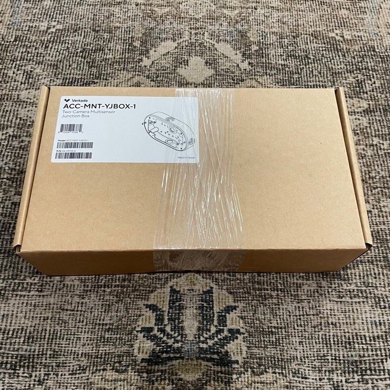 Verkada ACC-MNT-YJBOX-1 Two-Camera Multisensor Junction Box Mount NEW Sealed