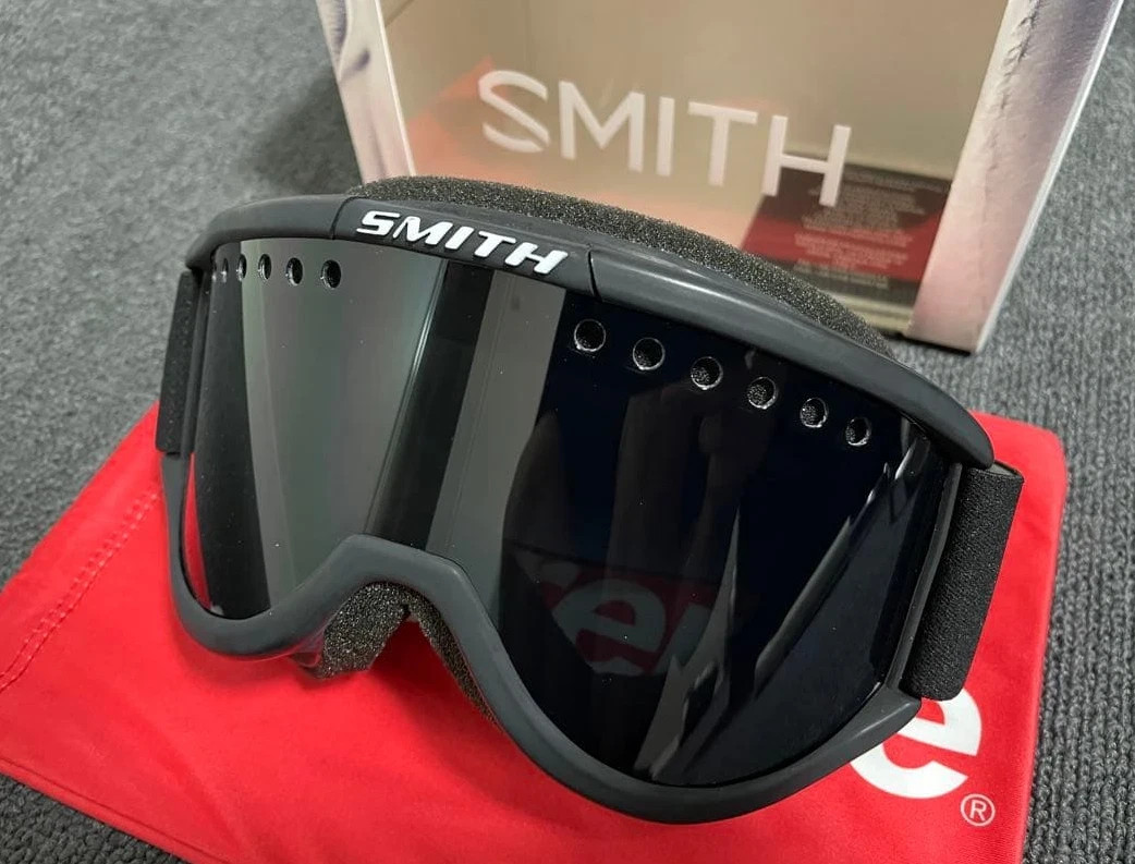 Supreme Smith FW15 Black Off-Road Goggles Ski Snowboard ATV Dirt Bike Outdoor