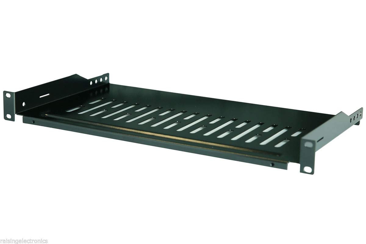 Server Shelf Cantilever Tray Vented Shelves Rack Mount 19 Inch 1U 12Inch (300...