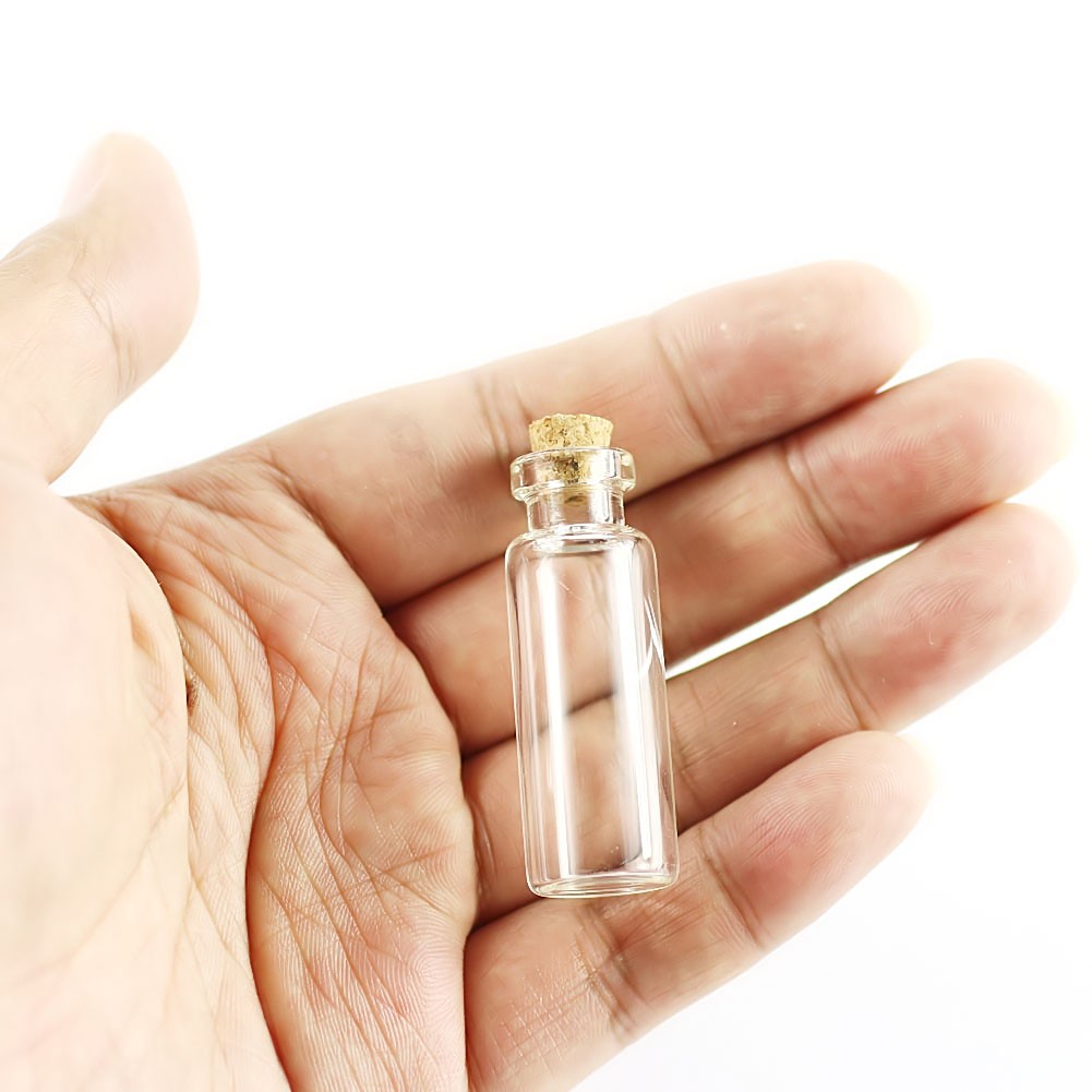 Bottle 5ml 50-200 pieces Borosilicate Small 16x45mm Wholesale Clear